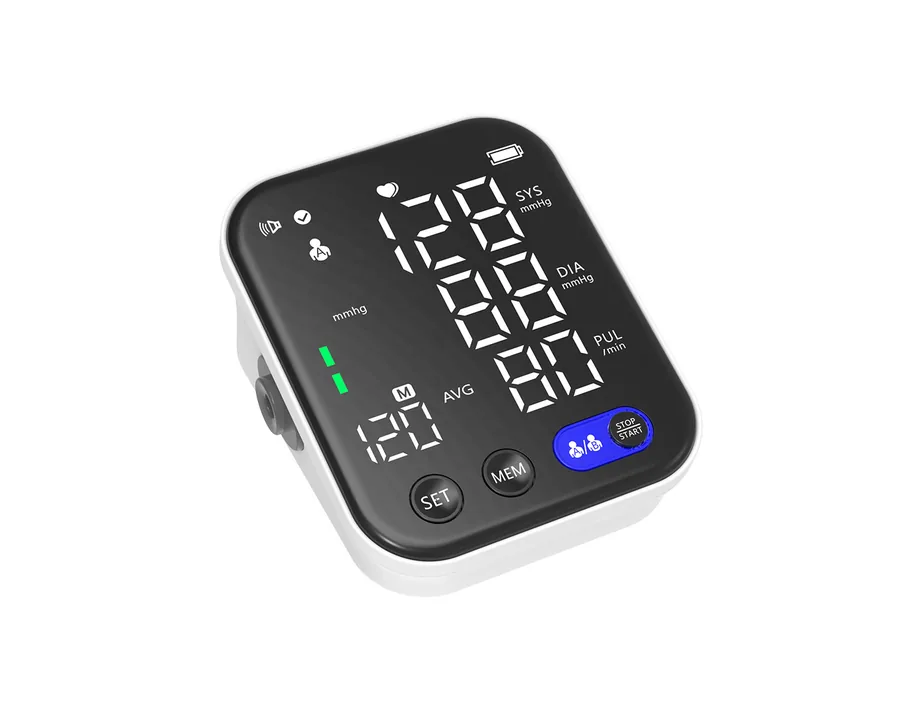 A139 black-face upper-arm blood pressure monitor